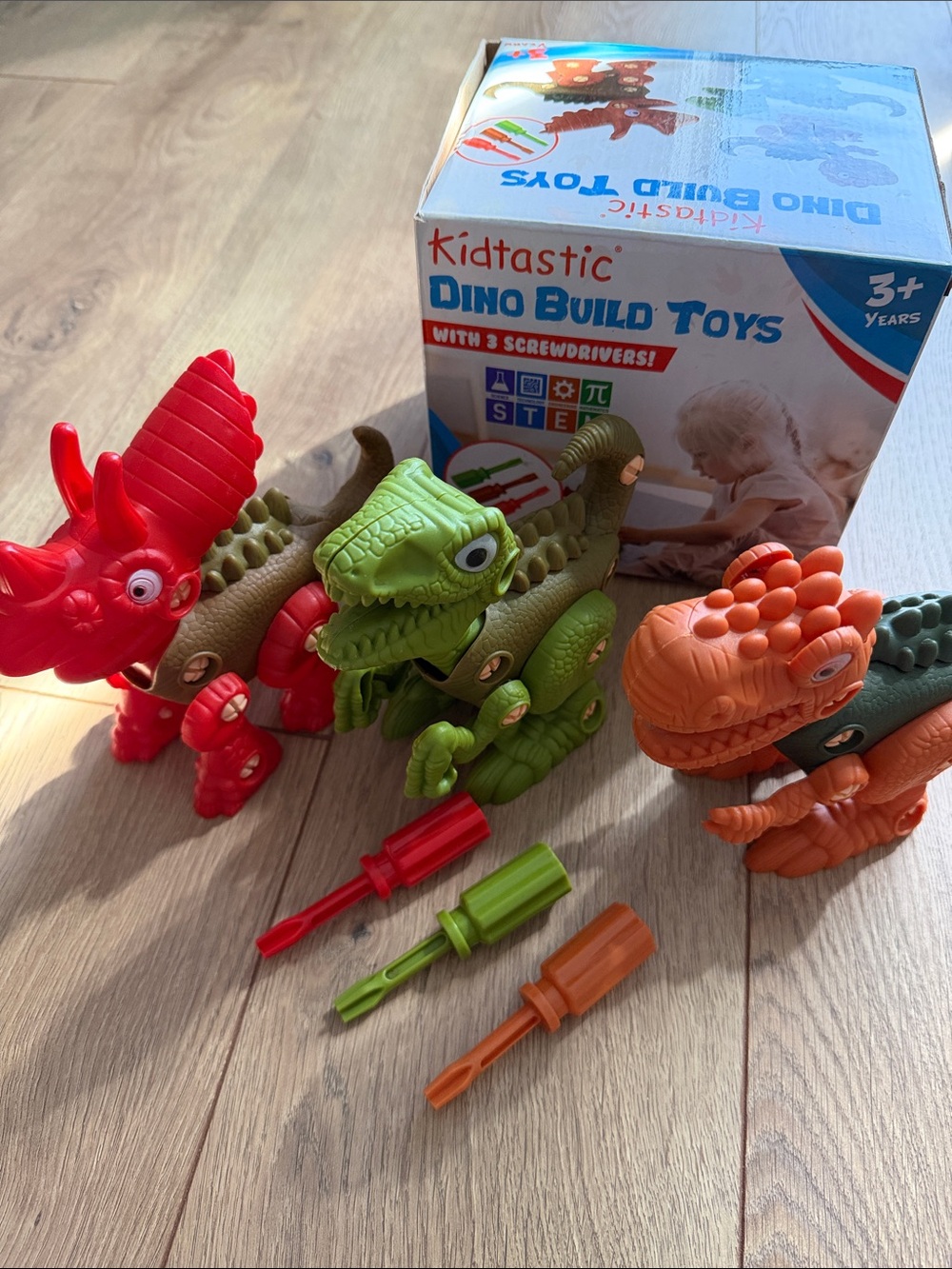 Dino Build Toys - Screwdriver Dinosaurs